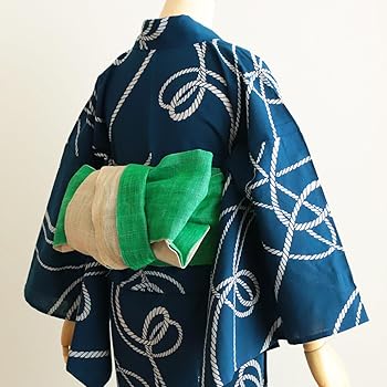 Amazon | [IKS] 麻きびら 帯 半幅 小袋帯 麻100% 日本製 浴衣帯